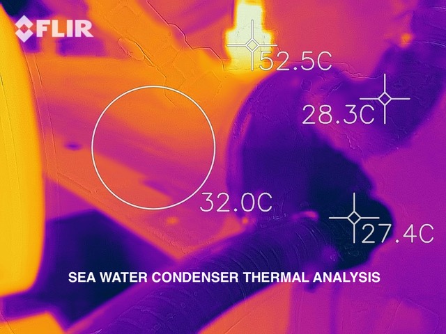 sea water condenser thermal analysis